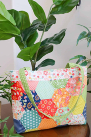 taspatroon Raspberry Summer Tote