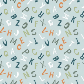 Animal Alphabet letter toss blue