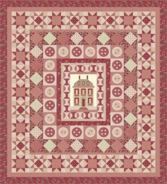 Maison Rouenneries  74" x82" patroon