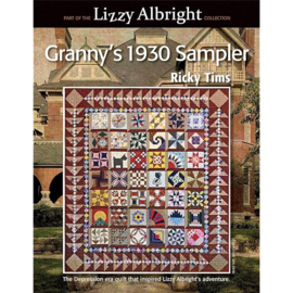 Boek:  lizzy albright grannys 1930 sampler