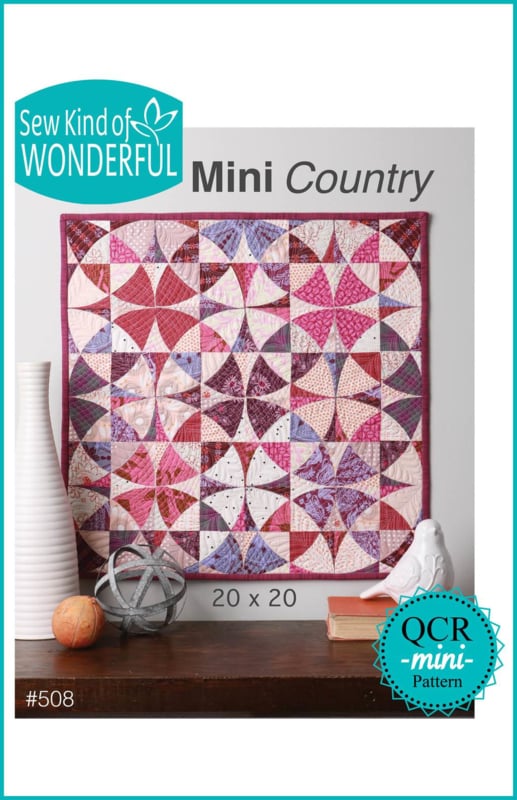 Sew Kind of Wonderful  "Mini Country" (OCR  mini PATTERN)