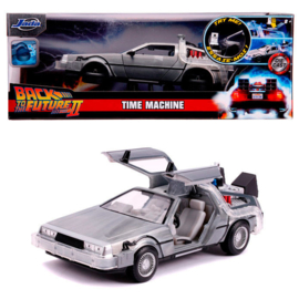 Back to The Future DLorean Time Machine metal car - Scale 1:24