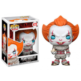 FUNKO POP figure IT 2017 Pennywise with boat (472)