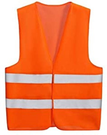 Turbo Safety Reflective Vest for Outdoor Operator and Sportsmen