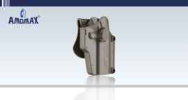 Amomax PERFIT Universal polymer holster for pistol (DARK EARTH)