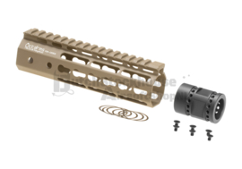 ARES OCTARMS 7 Inch Keymod Tactical Handguard Rail Set (DESERT)