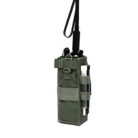 Warrior Elite Ops MOLLE Front Opening MBITR Radio Pouch (OLIVE DRAB)