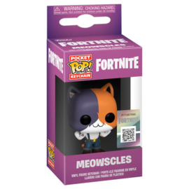 FUNKO Pocket POP keychain Fortnite Meowscles