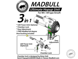 Madbull Ultimate Rotary Hopup Unit(3in1)  with 60% Blue Bucking.