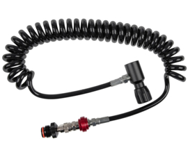 Tippmann HPA / Co2 Remote Hose/Coil with slide check + QD
