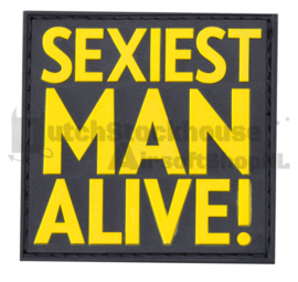 JTG Sexiest Man Alive Rubber Patch (3 COLORS)