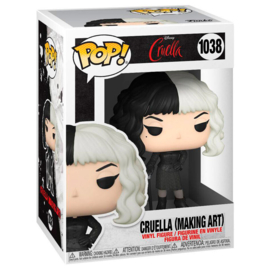 FUNKO POP figure Disney Cruella Making Art (1038)