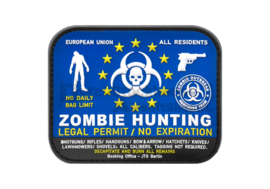 JTG Zombie Hunter Rubber Patch