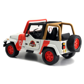 Jurassic Park Jeep Wrangler car - Scale 1:24