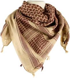 Tru-Spec  SHEMAGH DESERT SCARF (TAN / BROWN)