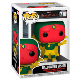 FUNKO POP figure Marvel WandaVision Vision Halloween (716)