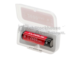 Klarus 18650 Battery 3.7V/2600mAh