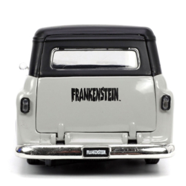JADA Frankenstein Chevy Suburban Delivery 1957 car + figure set - Scale: 1:24