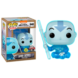 FUNKO POP figure Avatar Aang Spirit - Exclusive *Glows in the dark* (940)