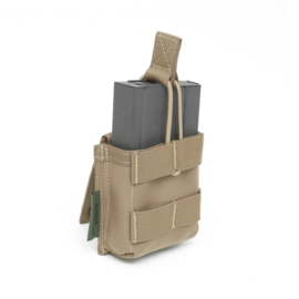 Warrior Elite Ops MOLLE Single Open Mag Pouch SR25, SCAR-H, M14, G3, FAL (3 COLORS)