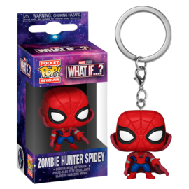 FUNKO Pocket POP Keychain Marvel What If Zombie Spiderman