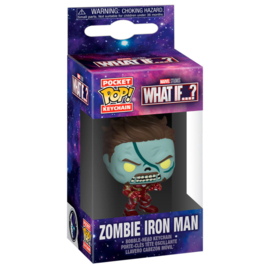 FUNKO Pocket POP Keychain Marvel What If Zombie Iron Man