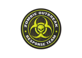 JTG Zombie Outbreak Rubber Patch - Green