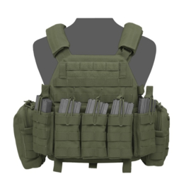 Warrior Elite Ops MOLLE DCS (LARGE) BASE with 5 Open Mags, 2 Utility Pouches (5 COLORS)