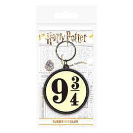 Harry Potter 9 3/4 rubber keychain