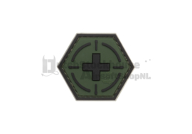 JTG Tactical Medic Hexagon Rubber Patch (3 COLORS)