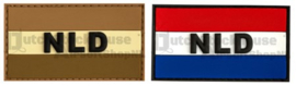 JTG The Netherlands (NLD) Flag Rubber Patch (2 COLORS)