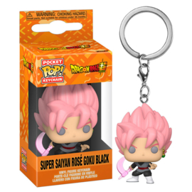 FUNKO Pocket POP Keychain Dragon Ball Super Super Saiyan Rose Goku Black