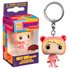 FUNKO Pocket POP Keychain DC Comics Birds of Prey Harley Quinn Broken - Exclusive