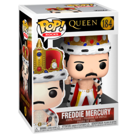 FUNKO POP figure Rocks Queen Freddie Mercury King (184)