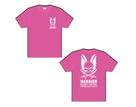 Warrior Ladies T-Shirt (HOT PINK)