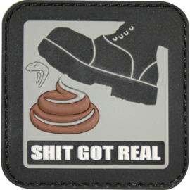 Viper Tactical SHIT GOT REAL MORALE Rubber PATCH