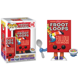 FUNKO POP figure Kelloggs Froot Loops Cereal Box (186)