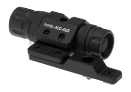 Ares. Flashlight with M-Lock Mount Base. Blk