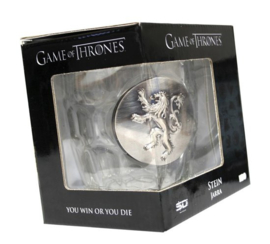 Game of Thrones Lannister glass mug/jug