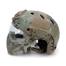 DELTA TACTICS Fast Helmet with Mask  (3 COLORS)