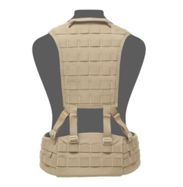 Warrior Elite Ops MOLLE Load Bearing Harness with Rear Panel (COLORS)