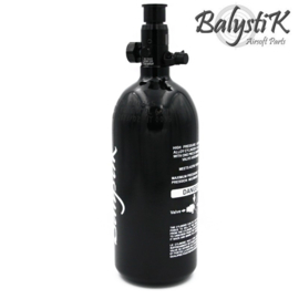 Balystik 0.8L 3000psi Alu HPA Tank with HP preset - Color: BLACK