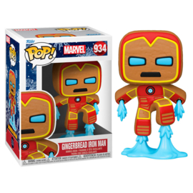 FUNKO POP figure Marvel Holiday Iron Man (934)