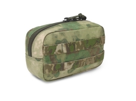 Warrior Elite Ops MOLLE Medium Horizontal Pouch Zipped (A-TACS-FG - COLOR)