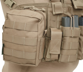 Warrior Elite Ops MOLLE Small Utility/Medic Pouch Zipped (5 COLORS)