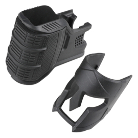 Kublai Mojo Style Ergonomic Magwell Grip for AEG M4. Blk