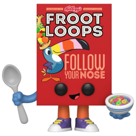 FUNKO POP figure Kelloggs Froot Loops Cereal Box (186)