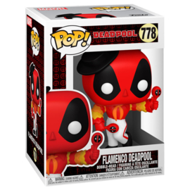 FUNKO POP figure Marvel Deadpool 30th Flamenco Deadpool (778)