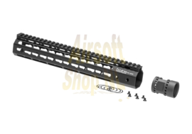 ARES OCTARMS 12 Inch Keymod Tactical Handguard Rail Set (BLACK)