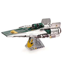 Metal Earth Star Wars The Rise of Skywalker Resistance A-Wing Fighter metal model kit